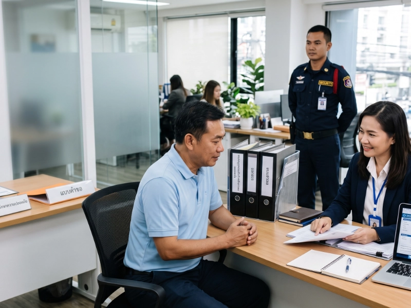 ขอใบอนุญาตประกอบธุรกิจรักษาความปลอดภัย